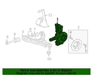 Wheel Bearing And Hub Assembly – Mercedes-Benz (906-330-48-20-64)