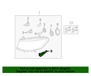 Lower Mount – Mercedes-Benz (9108209500)